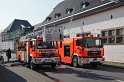 Feuer 3 Dachstuhlbrand Koeln Rath Heumar Gut Maarhausen Eilerstr P577